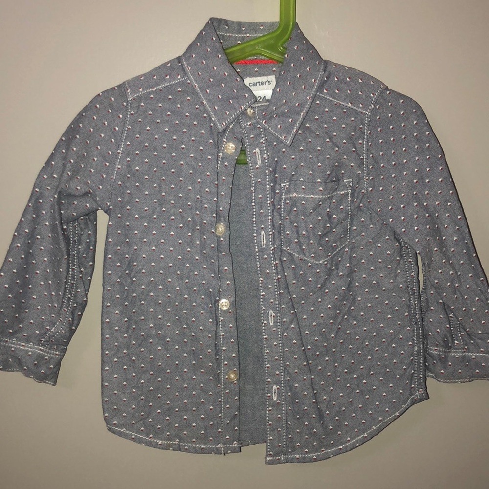 CARTER’S Baby boy button Down shirt